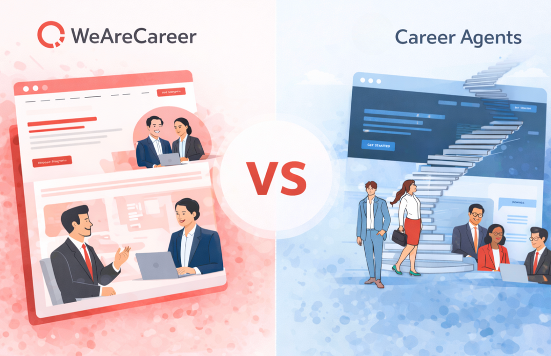 WeAreCareer vs Career Agents: Which Reverse Recruiter Service is better for you?