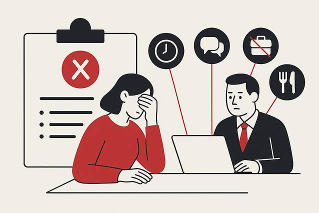 interview coaching services - mistakes during interview