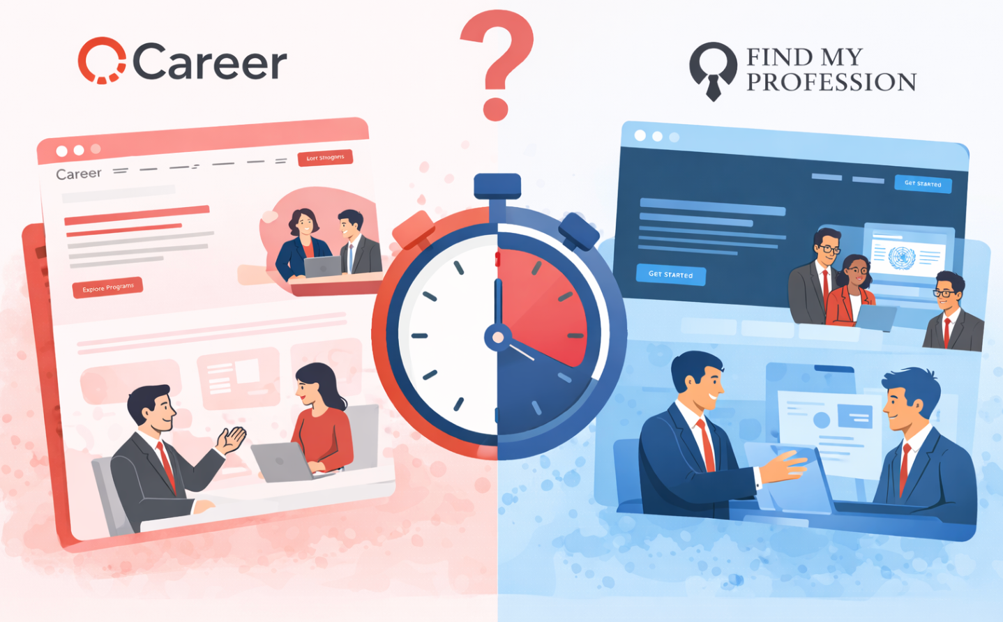 WeAreCareer vs FindMyProfession (reviews, pricing, guarantees)