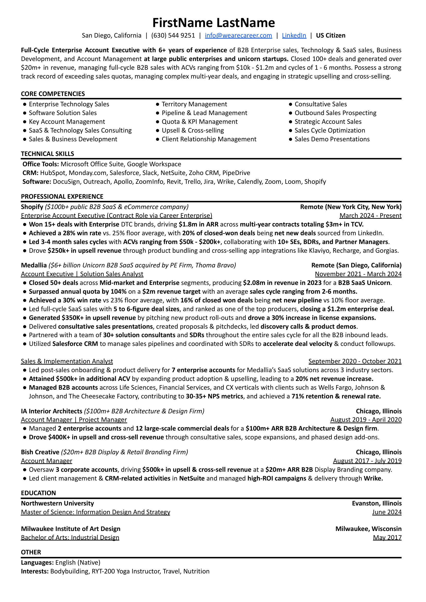 level-resumes