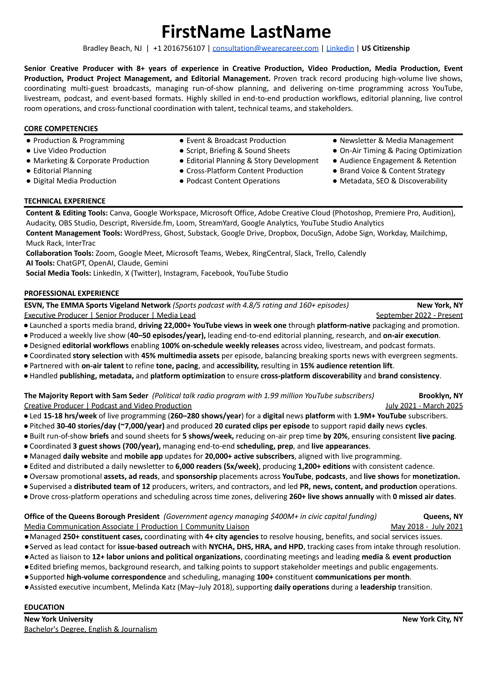 level-resumes