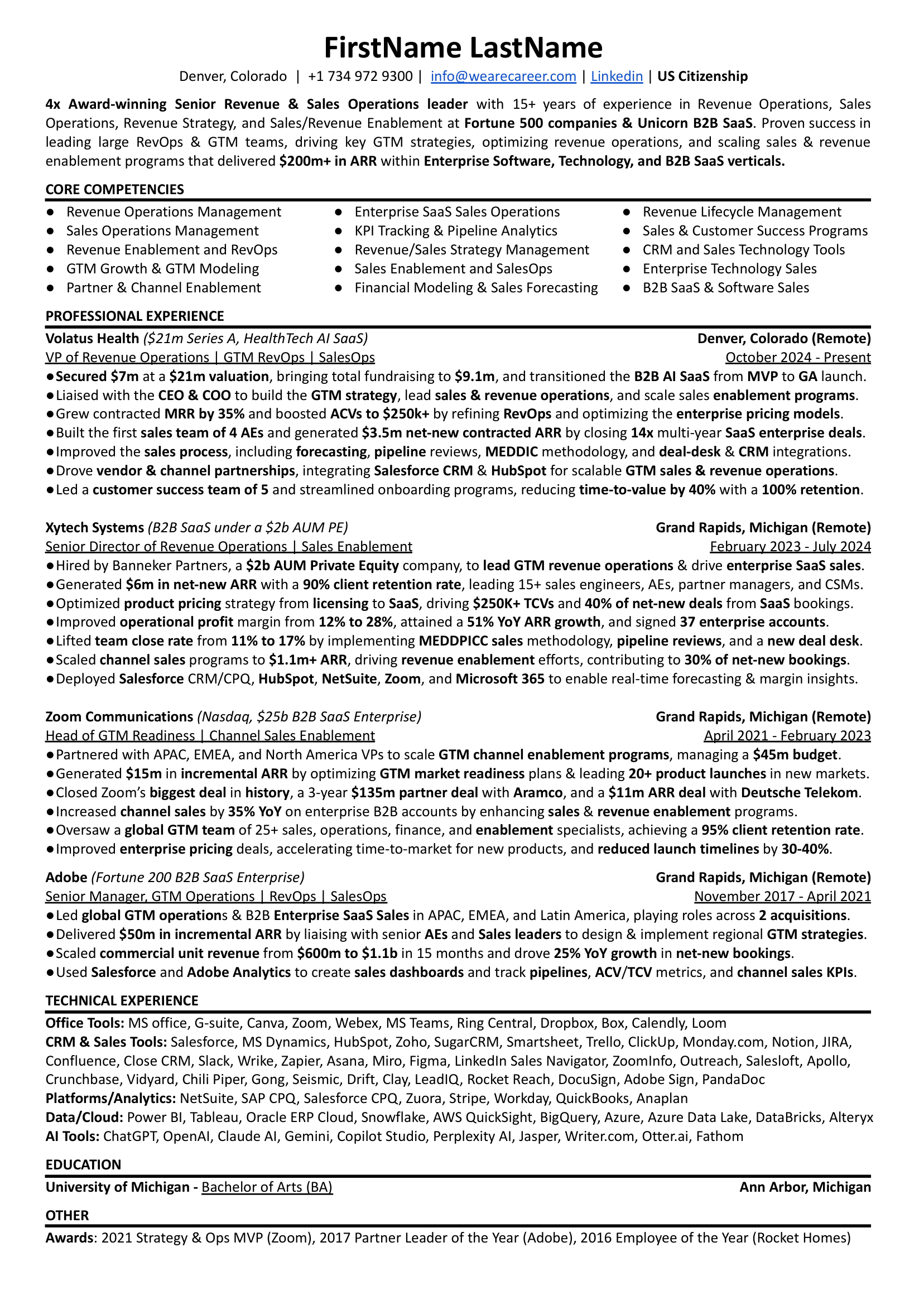 level-resumes