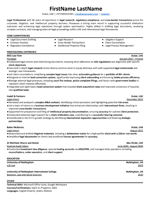 level-resumes