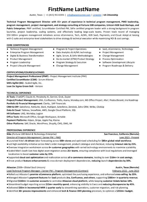 level-resumes