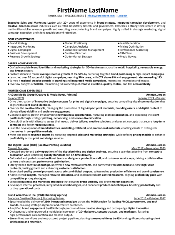 level-resumes