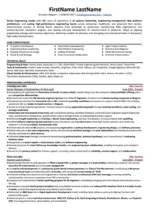 level-resumes