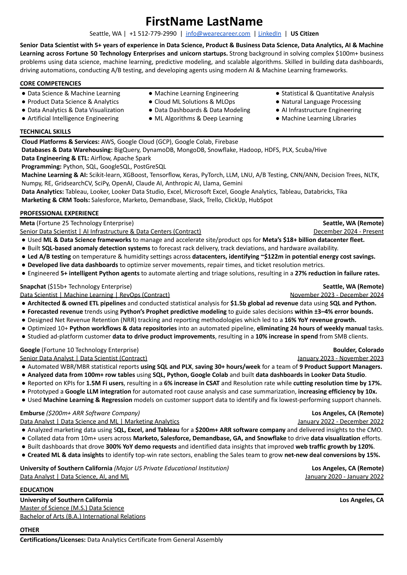 level-resumes