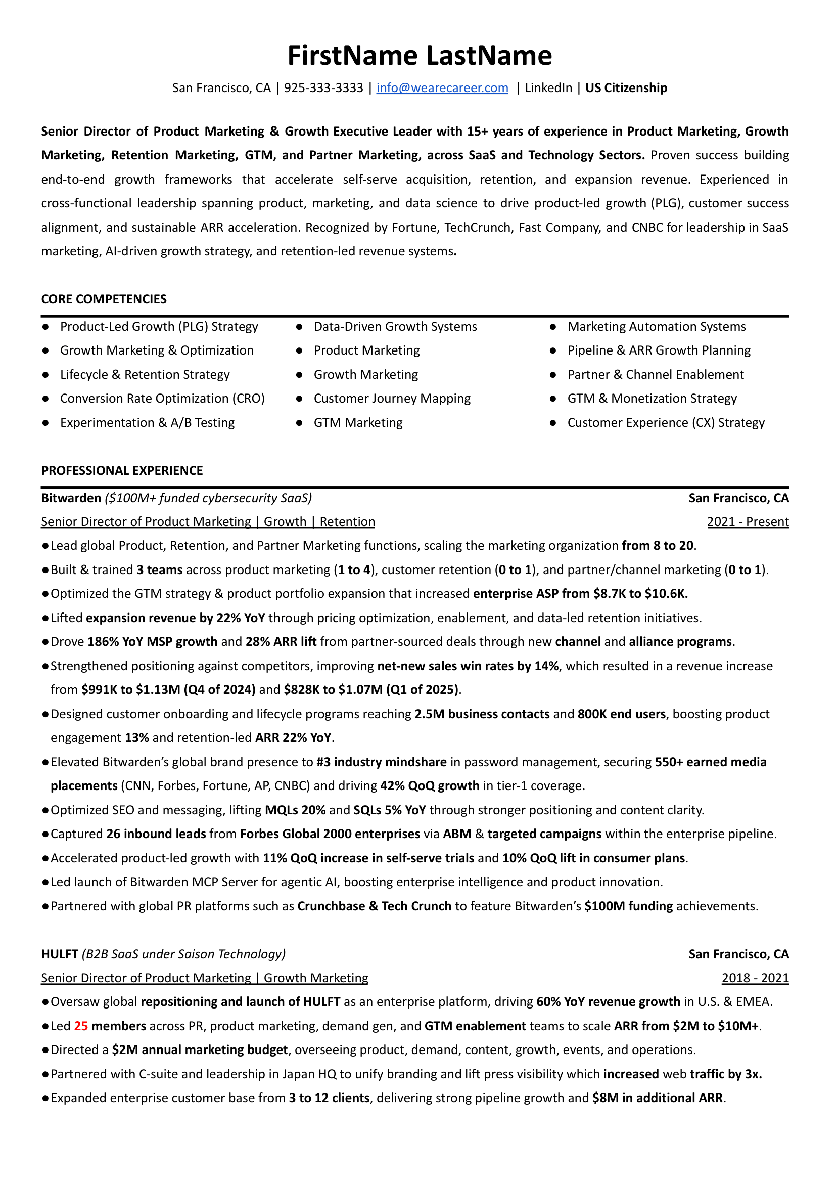 level-resumes