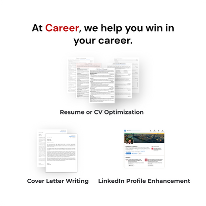 Resume, CV, Cover Letter, and LinkedIn Optimization