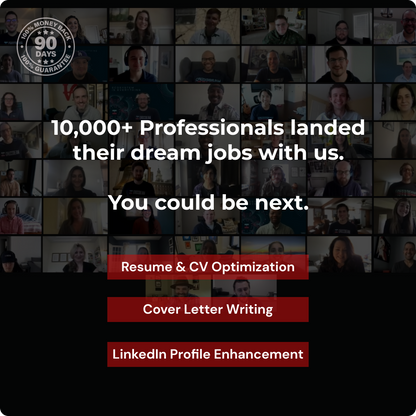 Resume, CV, Cover Letter, and LinkedIn Optimization
